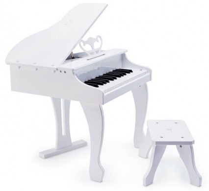 Piano à queue électronique blanc Hape